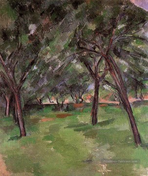 A Close Paul Cézanne Peinture à l'huile